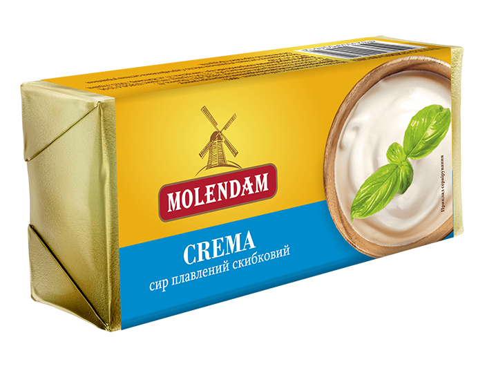 Processed cheese brick "Crema"